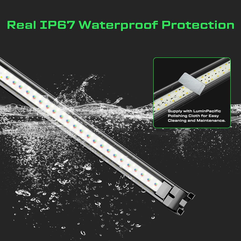 Full Spectrum IP67 Waterproof Freshwater LED Aquarium Light with Remote