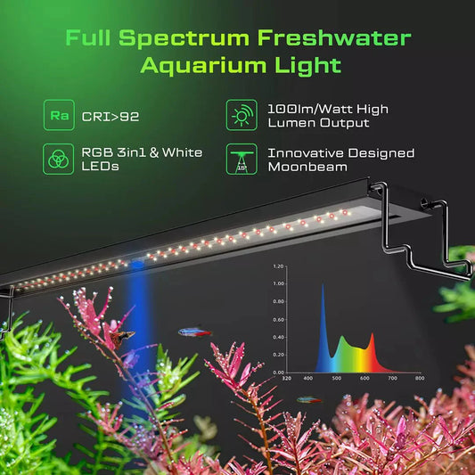 🌙 Coming Soon: The Blue Moonbeam Smart Freshwater Aquarium Light