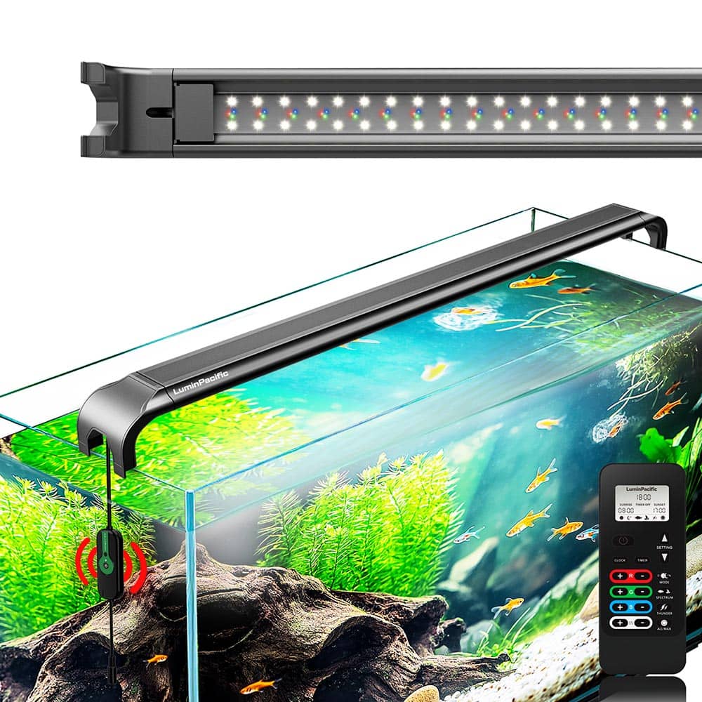 Full Spectrum IP67 Waterproof Freshwater LED Aquarium Light with Remote