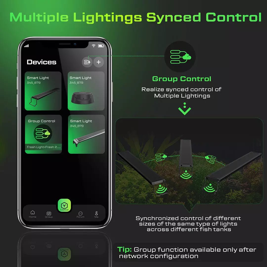 multiple lightings synced control